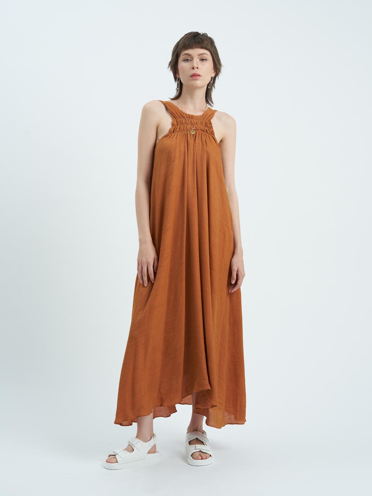 Cara Dress - Caramel