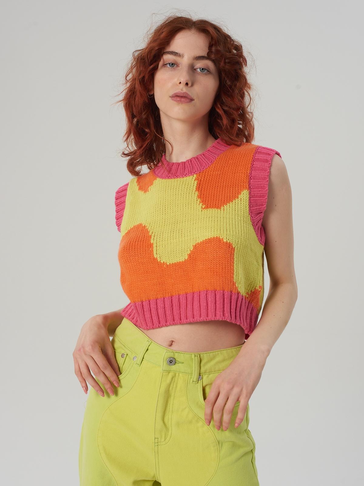 Slope Knitwear - Neon Green/Orange/Pink
