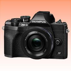 New Olympus OM-D E-M10 Mark IV Mirrorless Camera with 14-42mm and 40-150mm EZ Lens (Black) (FREE INSURANCE + 1 YEAR AUSTRALIAN W