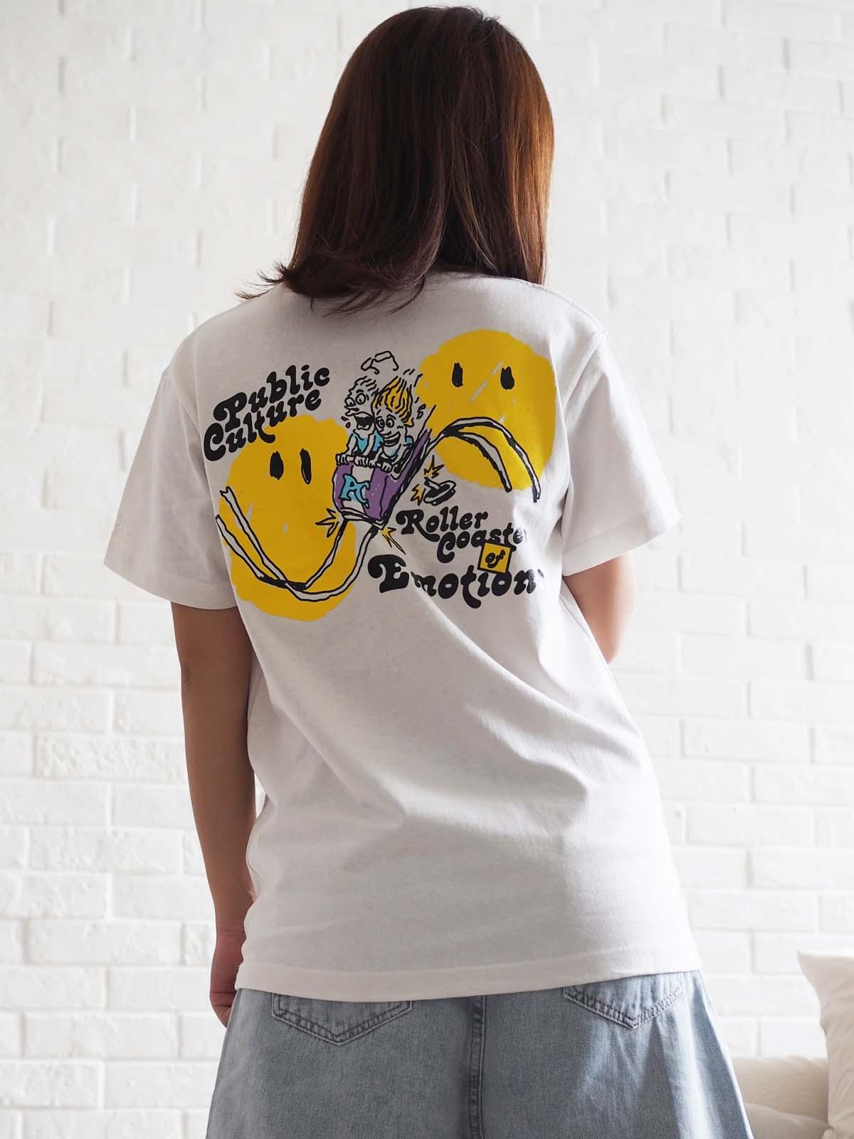Roller Coaster Tee - Broken White