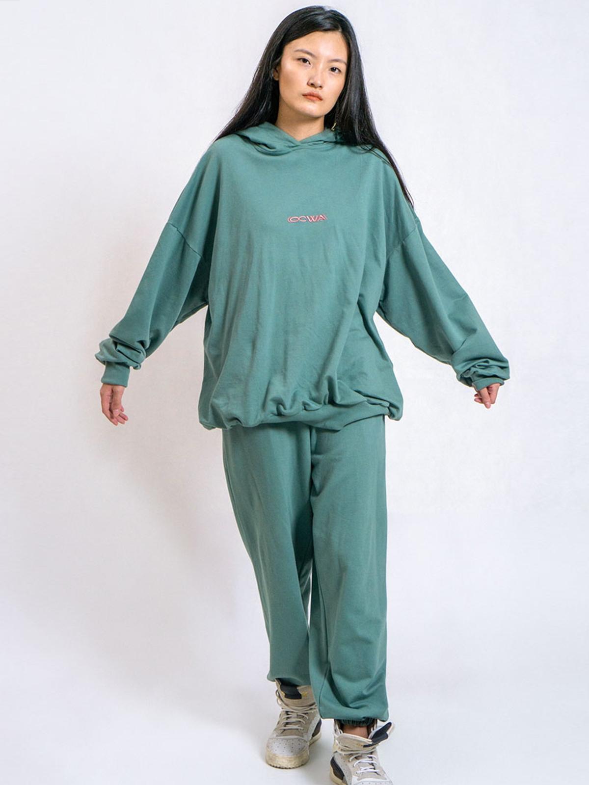 Ocwa Basic Sweatpants - Stone Green
