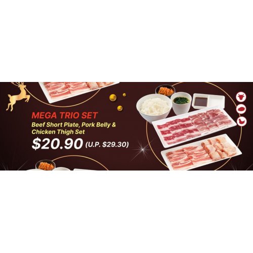 Try New Mega Lunch Sets | MEGA TRIO SET