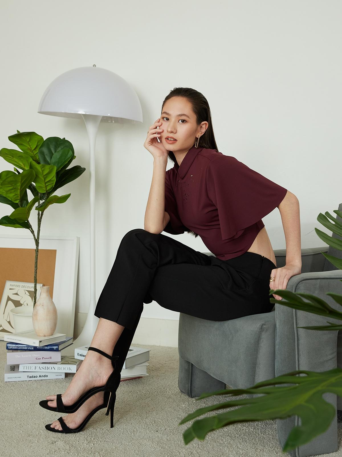 Kala Top - Oxblood