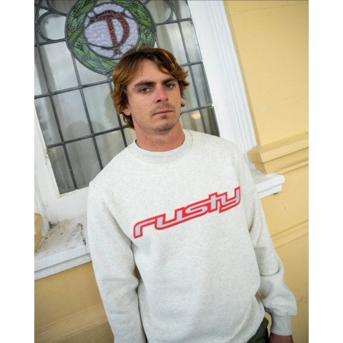 Tipping Graphic Crew Fleece
