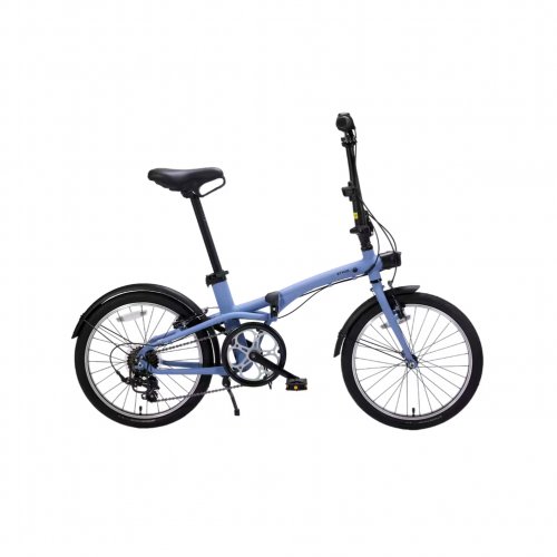 Folding Bike Fold 500 20 Inch 7 Speed - Indigo