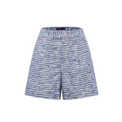 Acrylic Tweed Shorts