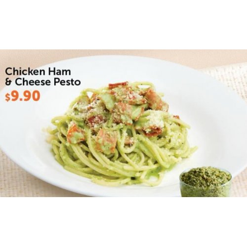Chicken Ham & Cheese Pesto