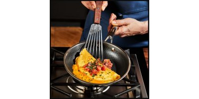 6 pc HexClad Hybrid Cookware Set w/ Lids 