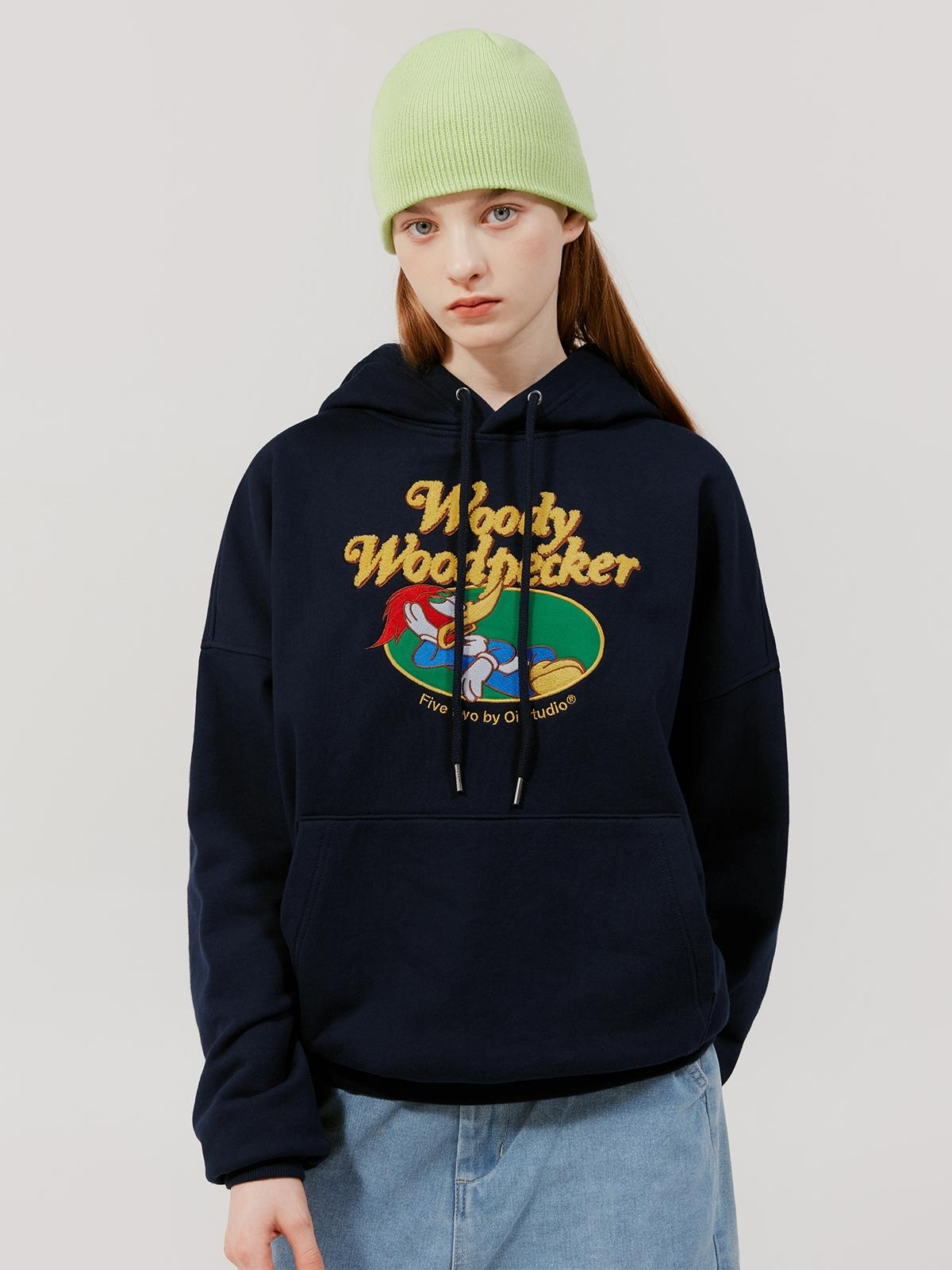 Woody Woodpecker Hoodie - Navy