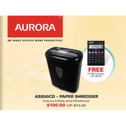 AS800CD - PAPER SHREDDER