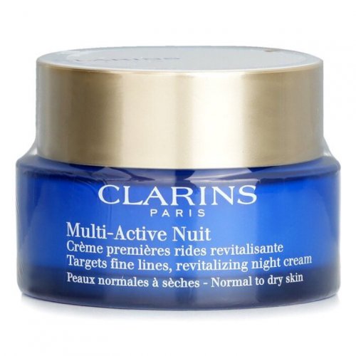 Clarins Multi-Active Night Targets Fine Lines Revitalizing Night Cream - For Normal To Dry Skin