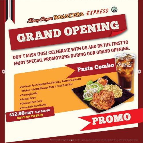 Grand Opening Extravaganza - Pasta Combo
