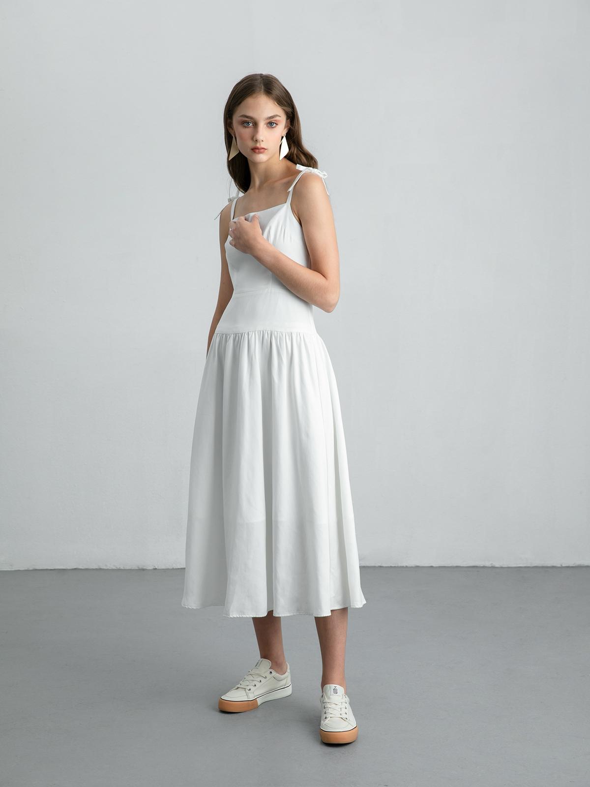 Brenna Dress - White
