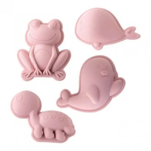 Scrunch Sand Moulds Frog Set