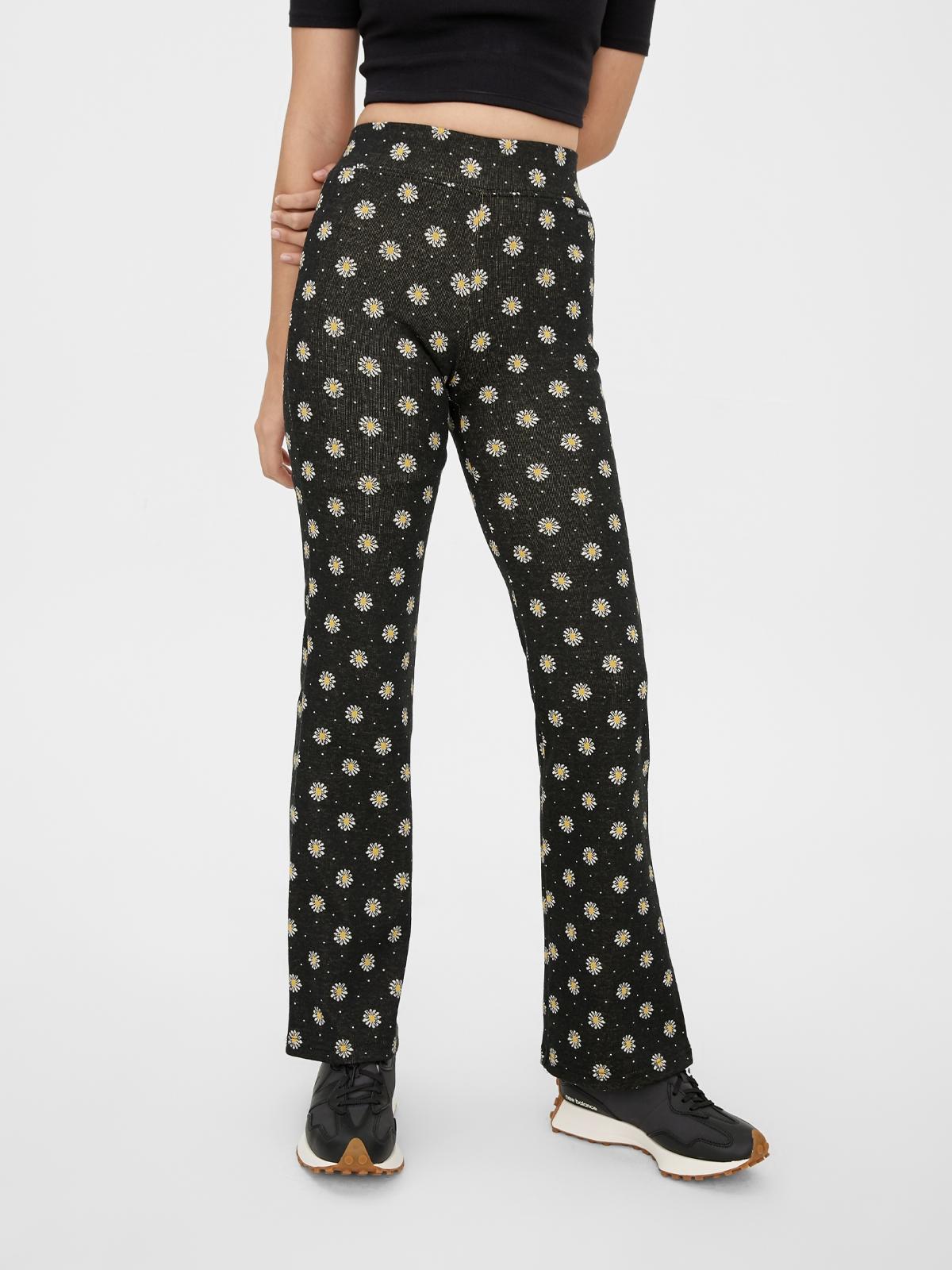 Another A x Daisy Knit Pants - Black