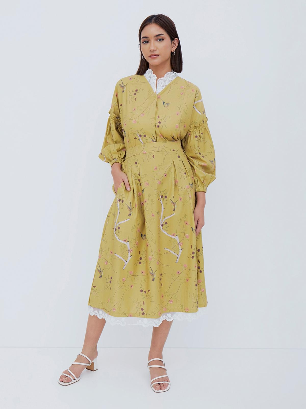 Raya Emily Skirt - Gold