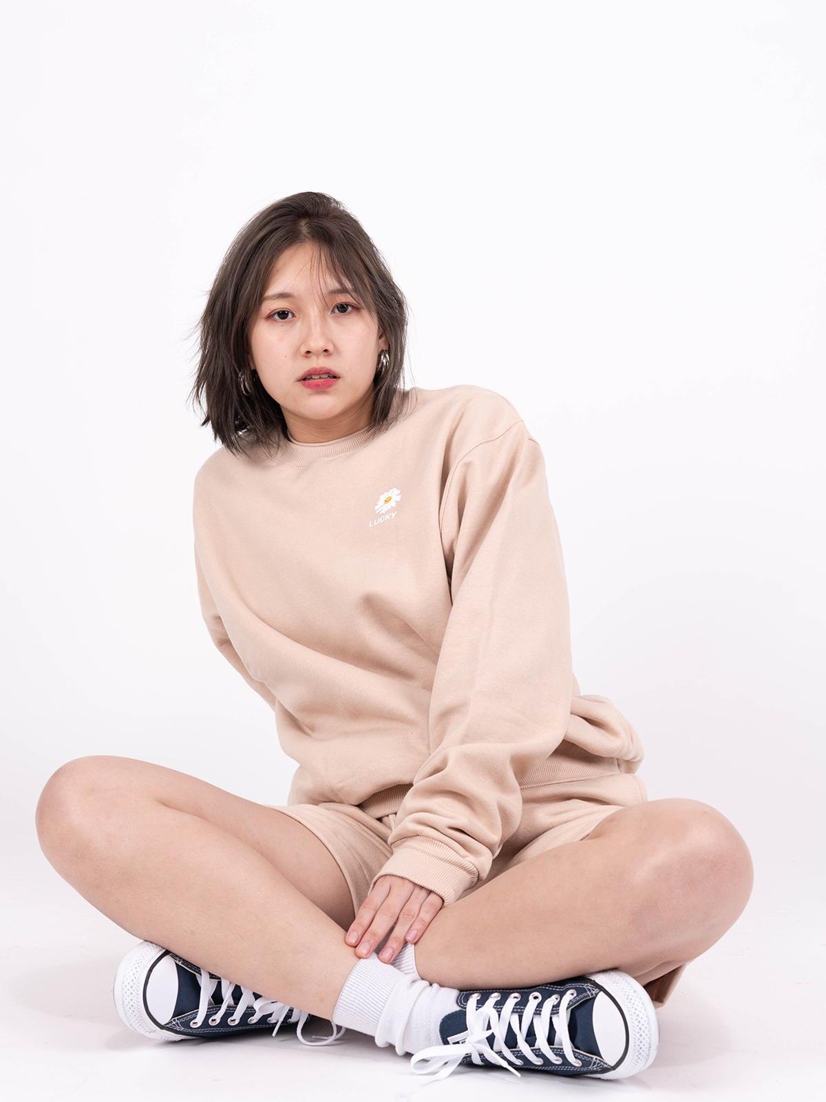 FL Long Sleeve Tee - Beige