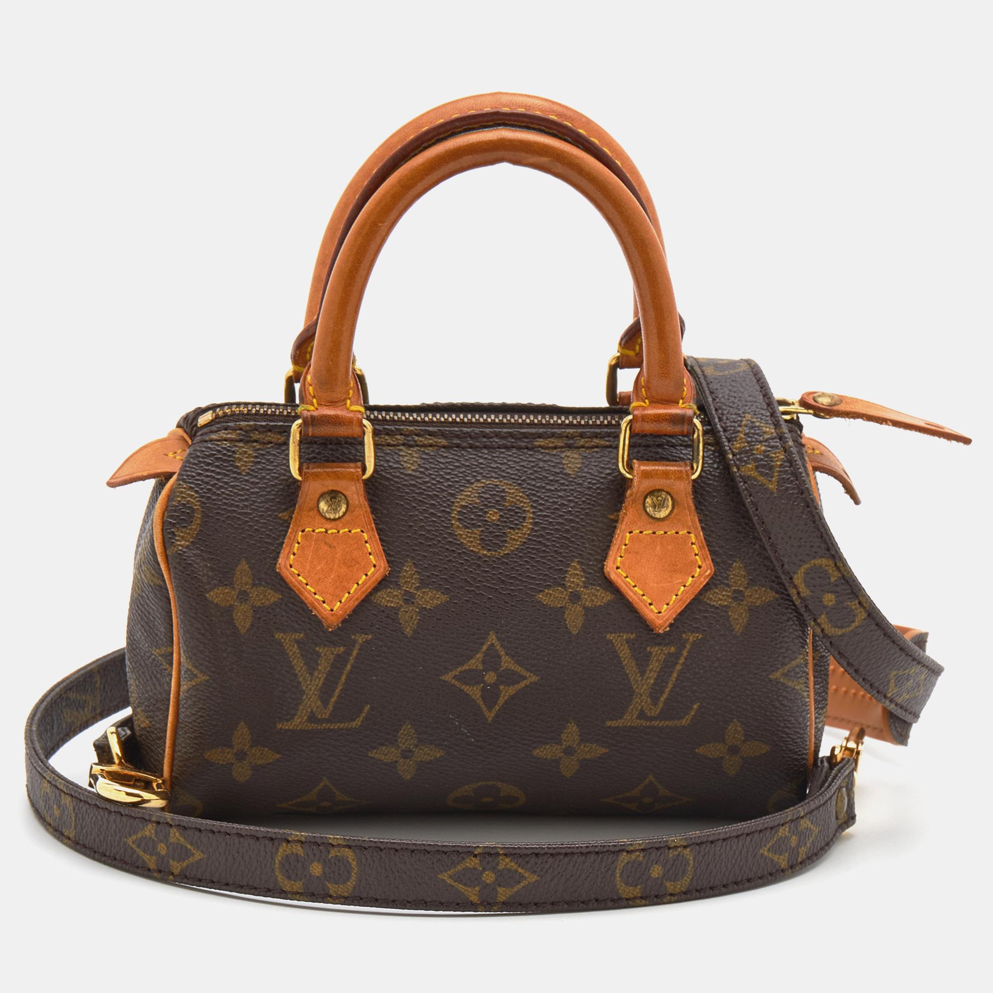 Louis Vuitton Monogram Canvas Speedy Nano Bag