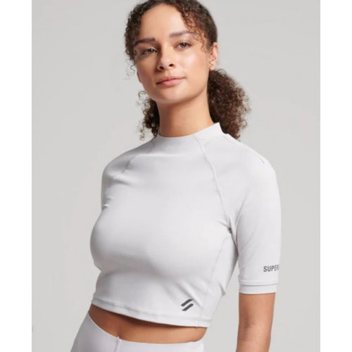 Run 3/4 Tight Crop - Moonlight Grey