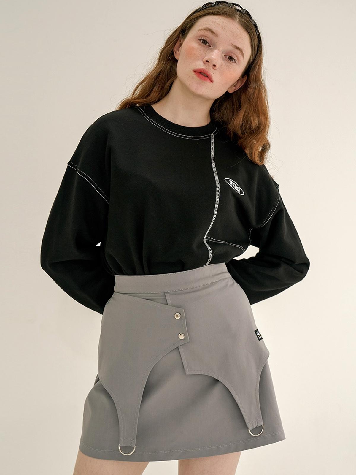 Dear Stalker x Bonita Skirt - Grey