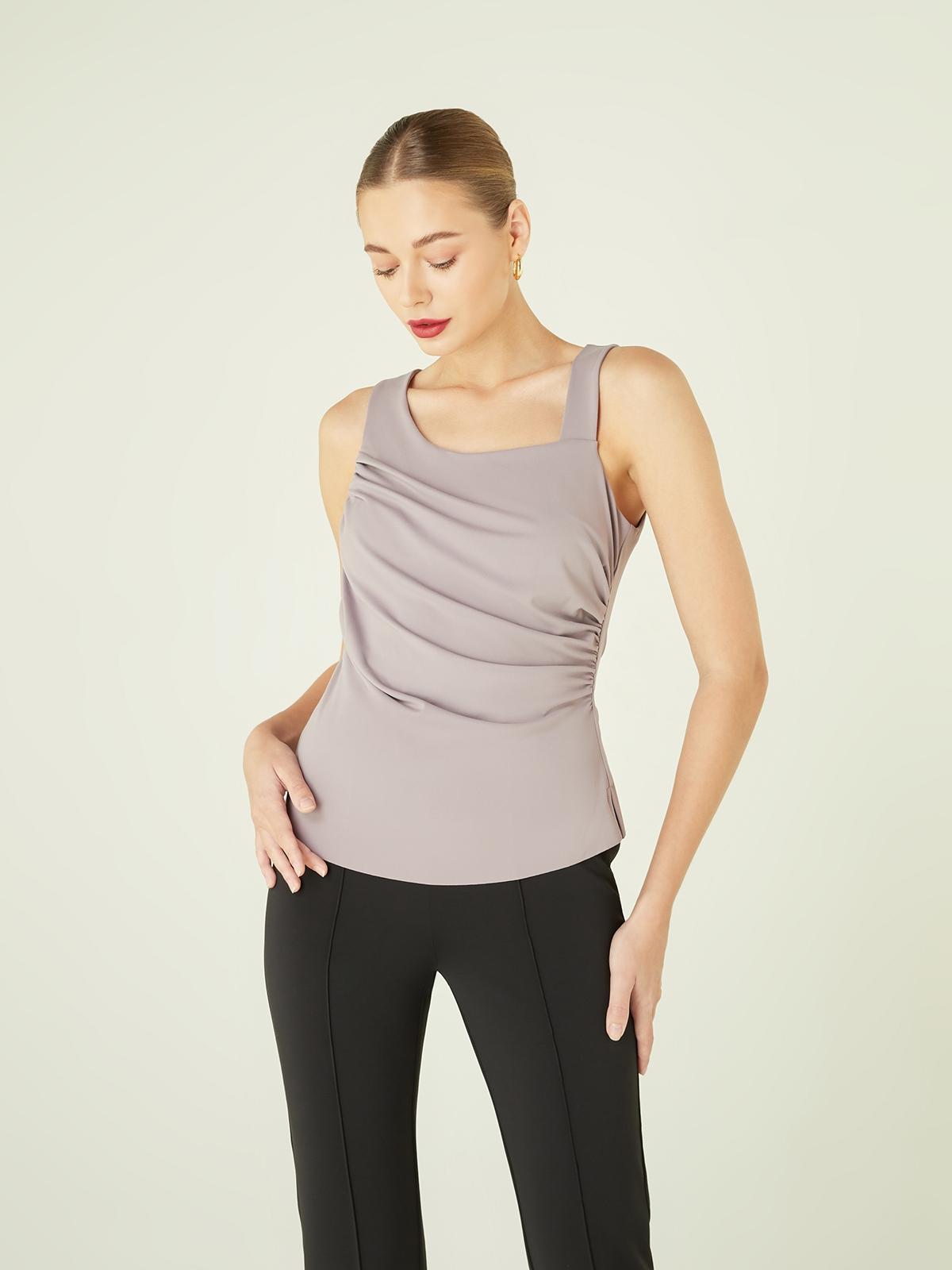 Olis Top - Lavender Grey