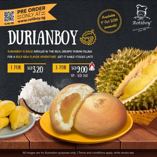 Durianboy is back! 