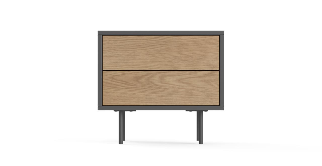 Prato Bedside Table Toffee