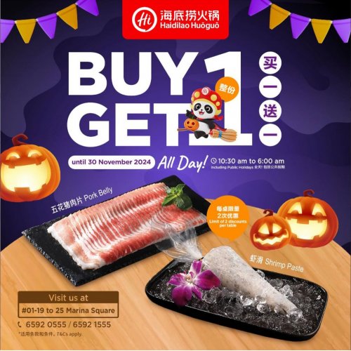 Get ready for a Halloween feast like no other! 