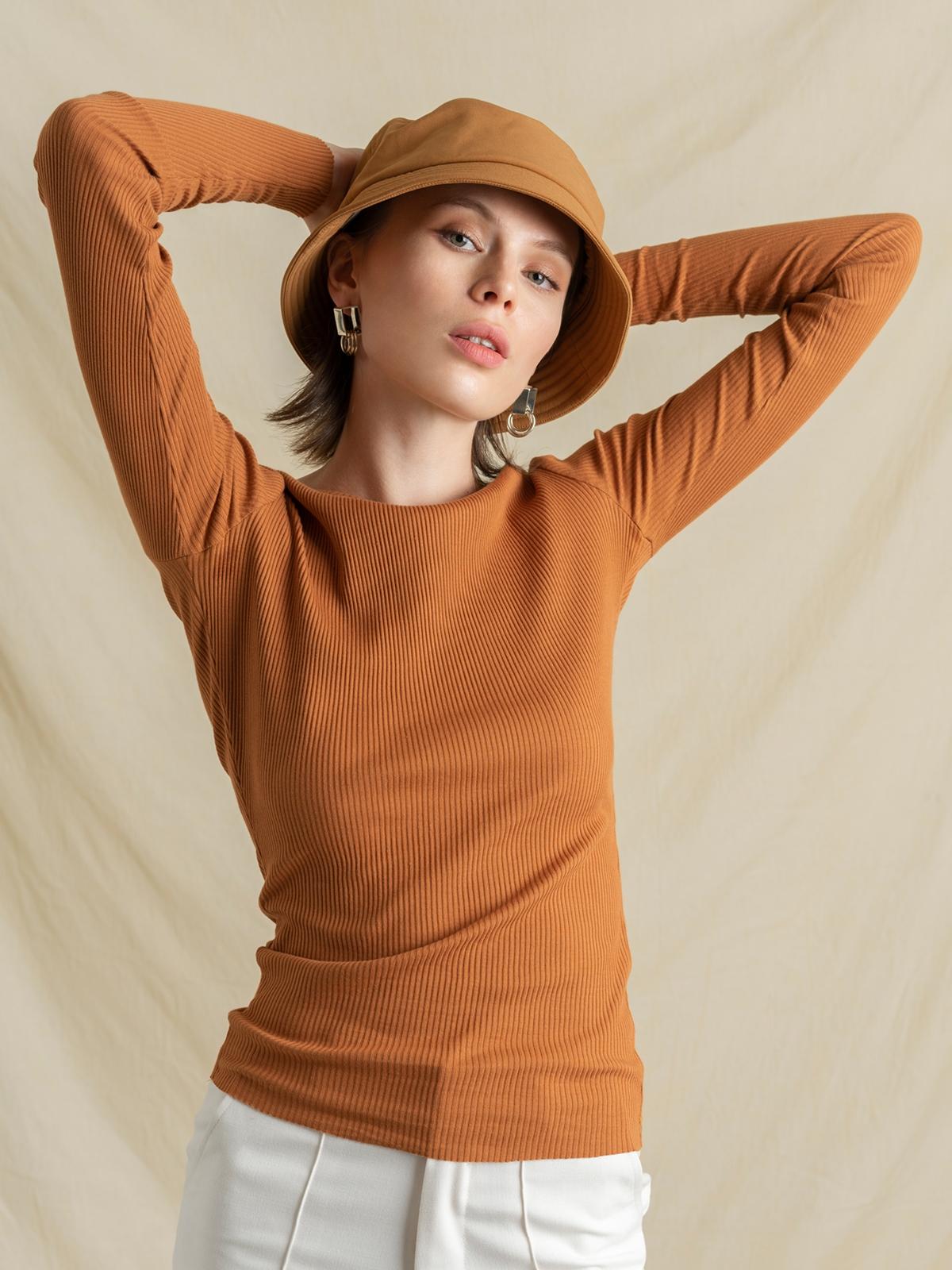 Juhi Top - Brown