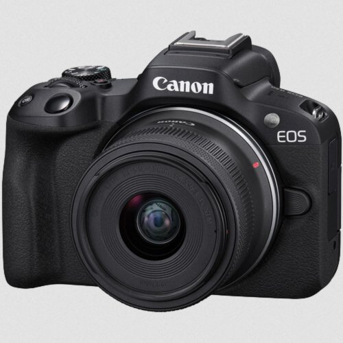 Canon EOS R50 (w/ RF 18-45mm lens)  Black