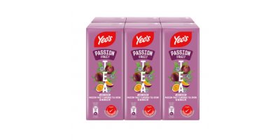 Yeo's Passion Fruit Flavoured Tea Drink - Less Sugar
