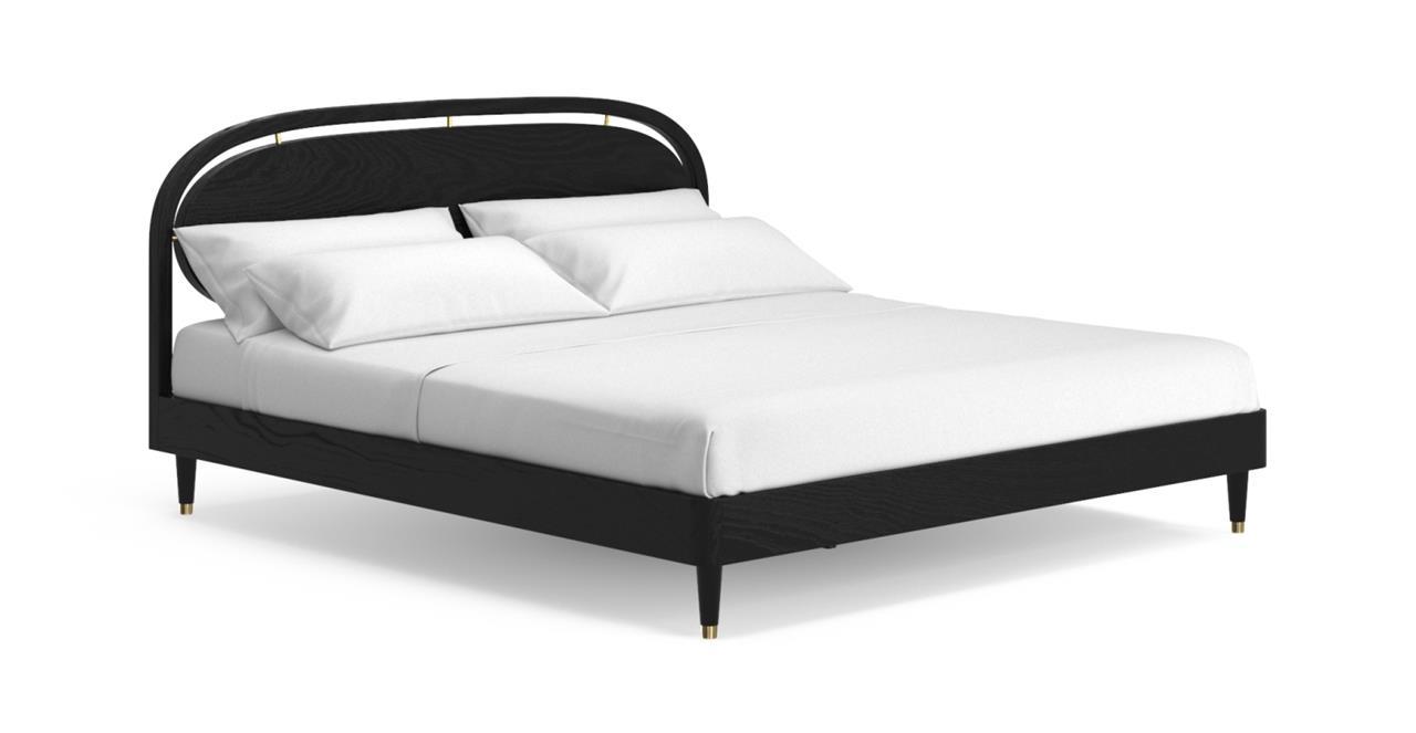 Melody King Size Bed Frame Java Black