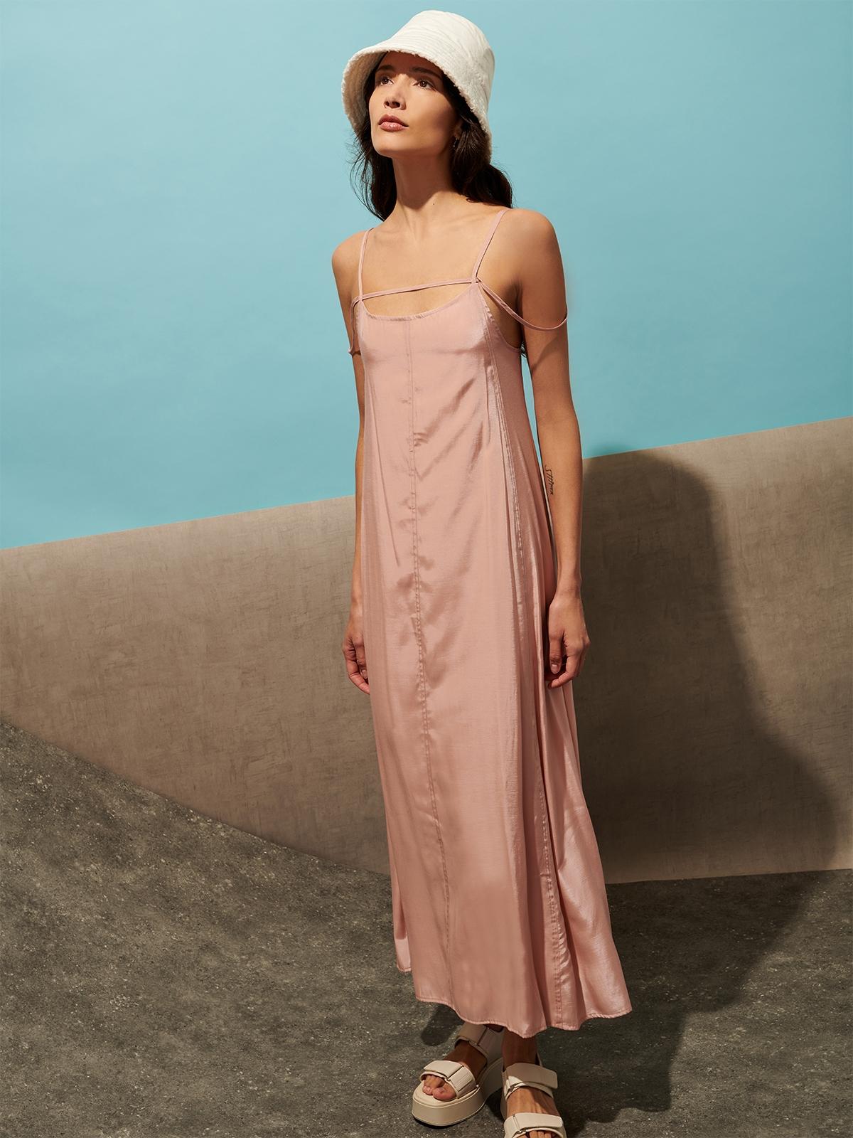 Hurricane Slip Dress - Pink