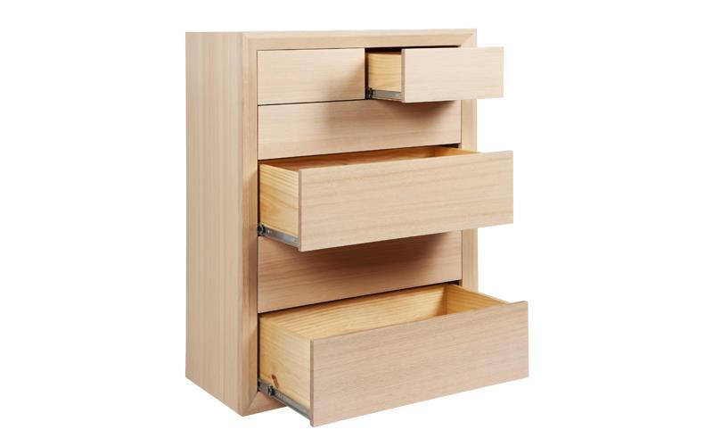 Clempton  custom 6  drawer timber tallboy