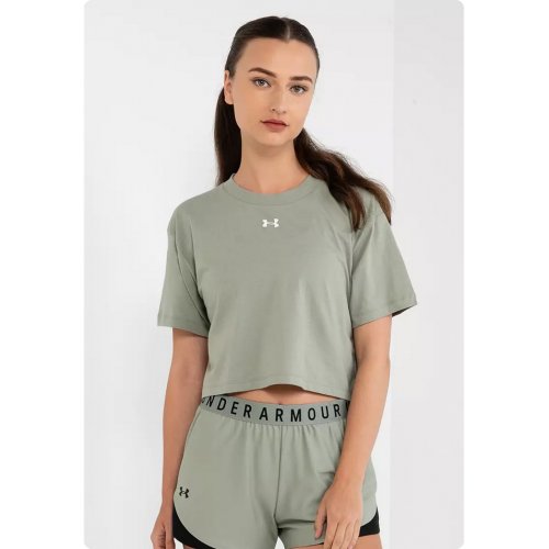 Crop Sportstyle Logo Tee