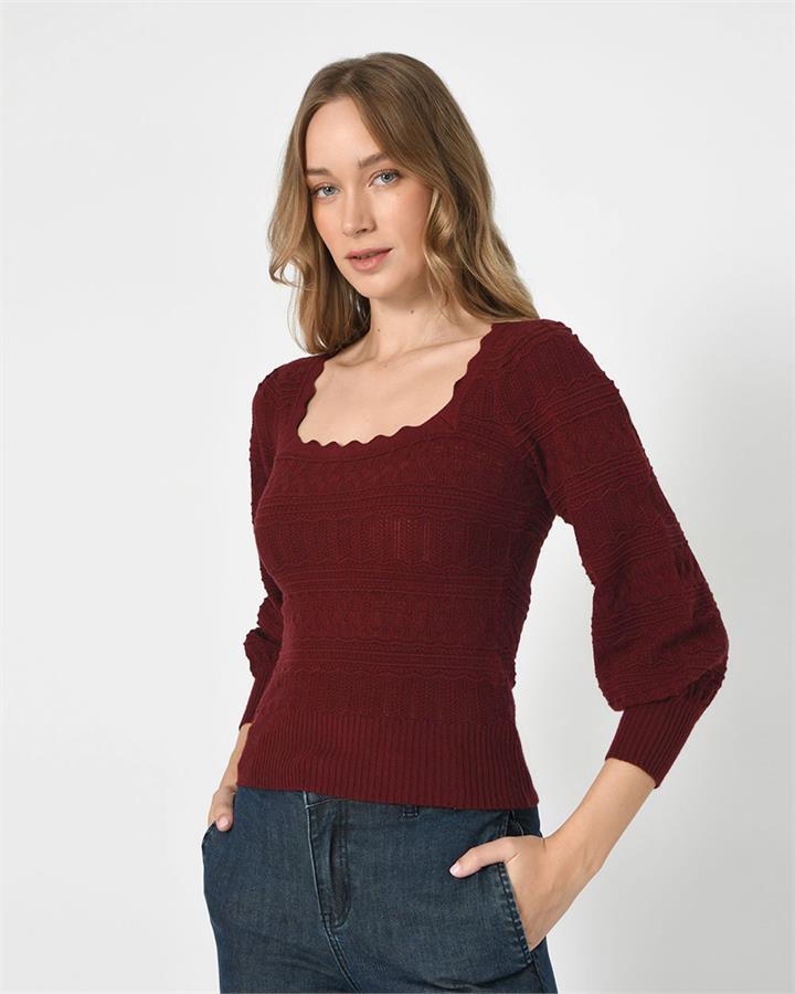 Juliet Balloon Sleeve Knit