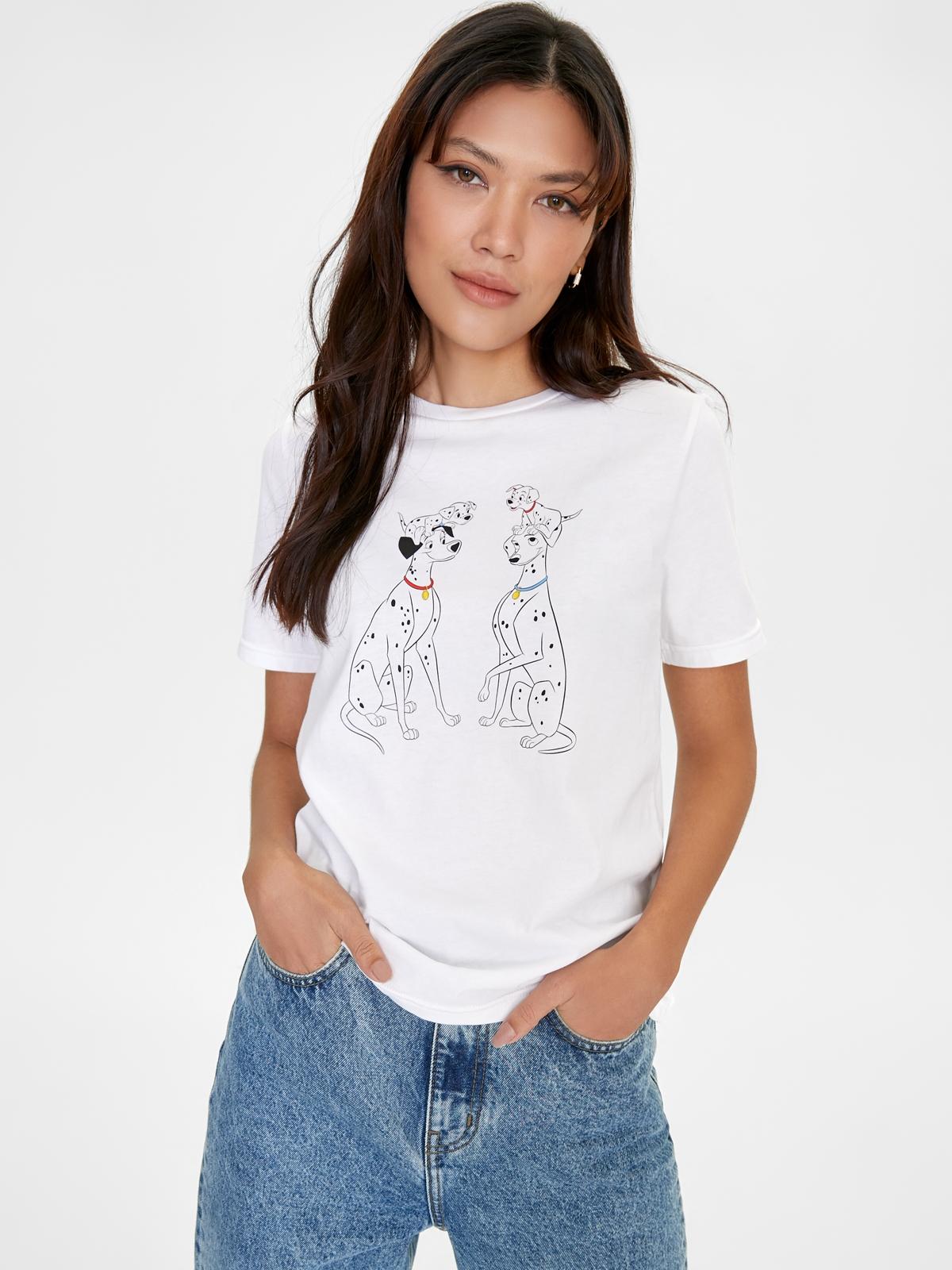 Sustainable Dalmatians Graphic Tee - White