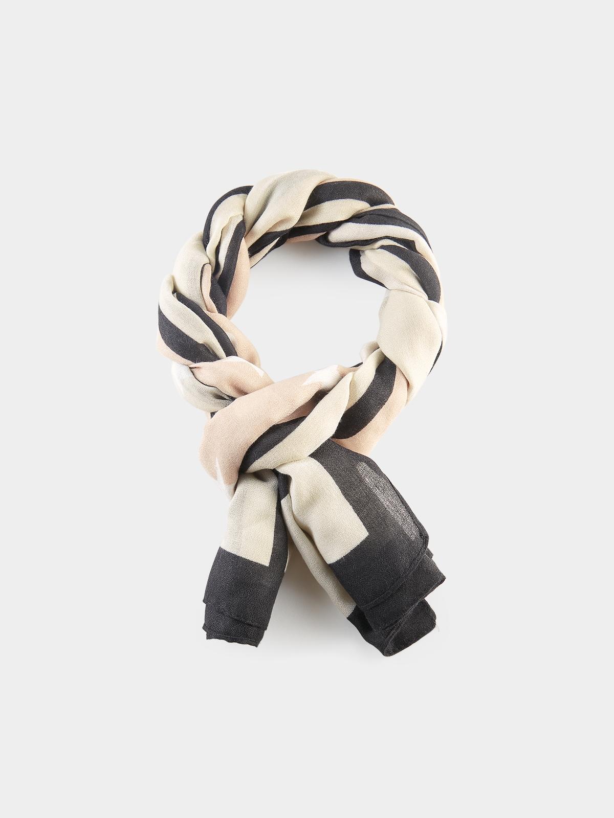 Stars and Hearts Printed Scarf - Multi Color