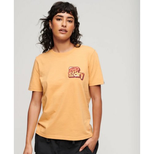 70s Classic Logo T-Shirt - Yellow