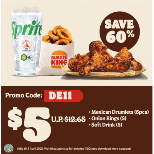 Turn up the heat with 60% off Mexican Drumlets combo!