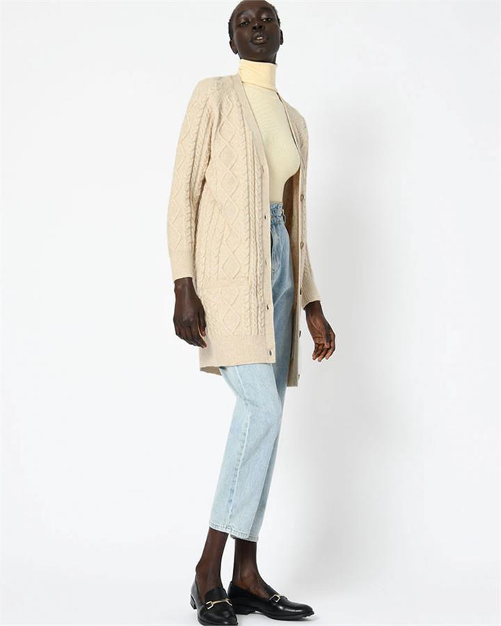 Emma Cable Knit Cardigan