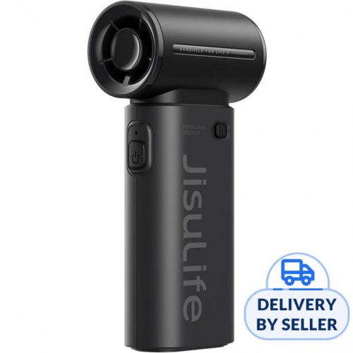 JisuLife Handheld Fan Life9 - Black (5000mAh)