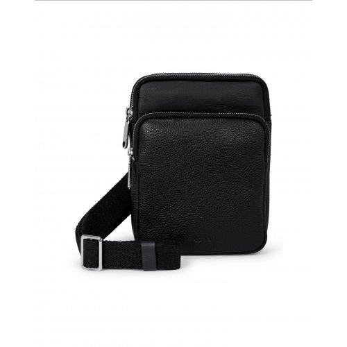 ECCO textureblock flat pouch  Leather Crossbody Bag