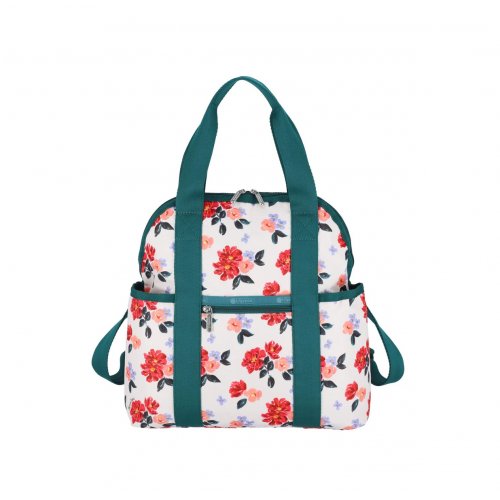 Painterly Floral Double Trouble Backpack