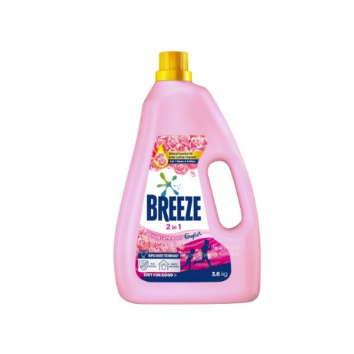 Breeze Liquid Detergent - Fragrance of Comfort 3.6kg 