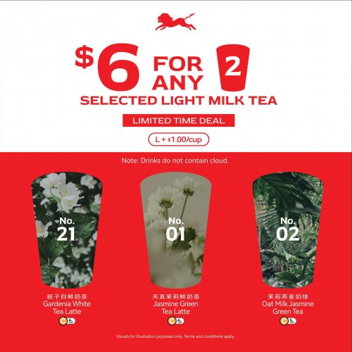 Sip into Bliss with Our Light Milk Tea Deal! 