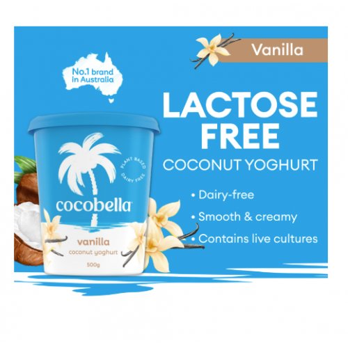 Cocobella Coconut Yoghurt Vanilla 500g
