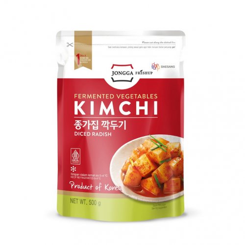 JONGGA Diced Radish Kimchi (500g)