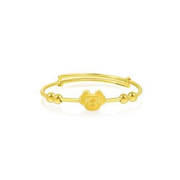 999.9 Gold Baby Bangle