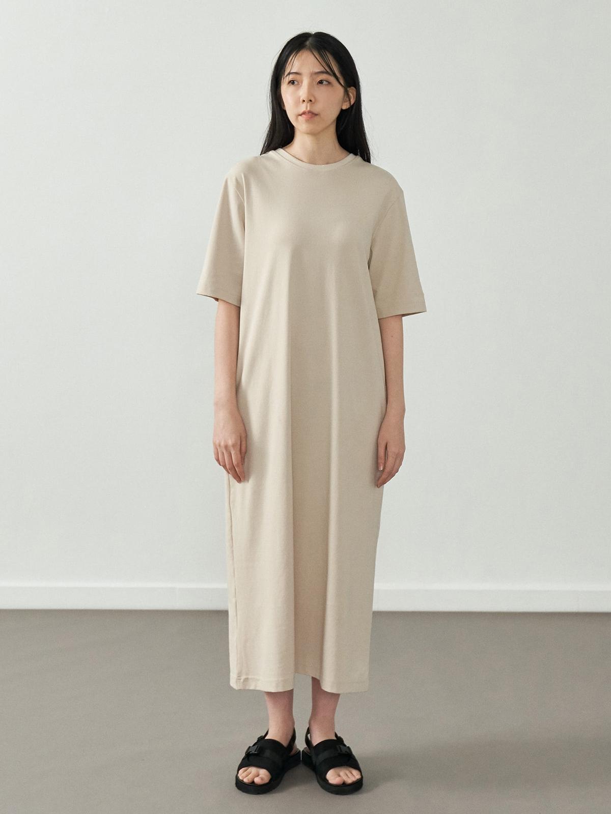 Sport Lounge U-Back Dress - Sand Beige